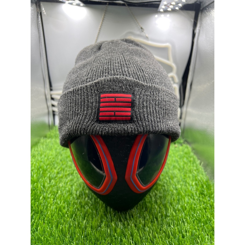 Billiebeino Brick Gray Winter Cap Beanie Hat Skater Y2K‎ Grunge